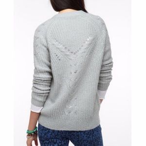 UO Kimchi Blue Back-Stitch Cardigan